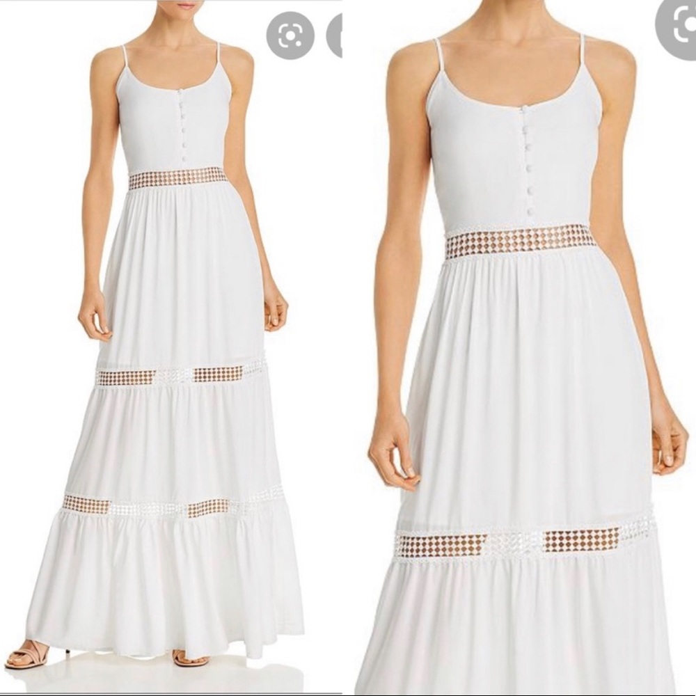 Jack by BB Dakota White Detailed Maxi